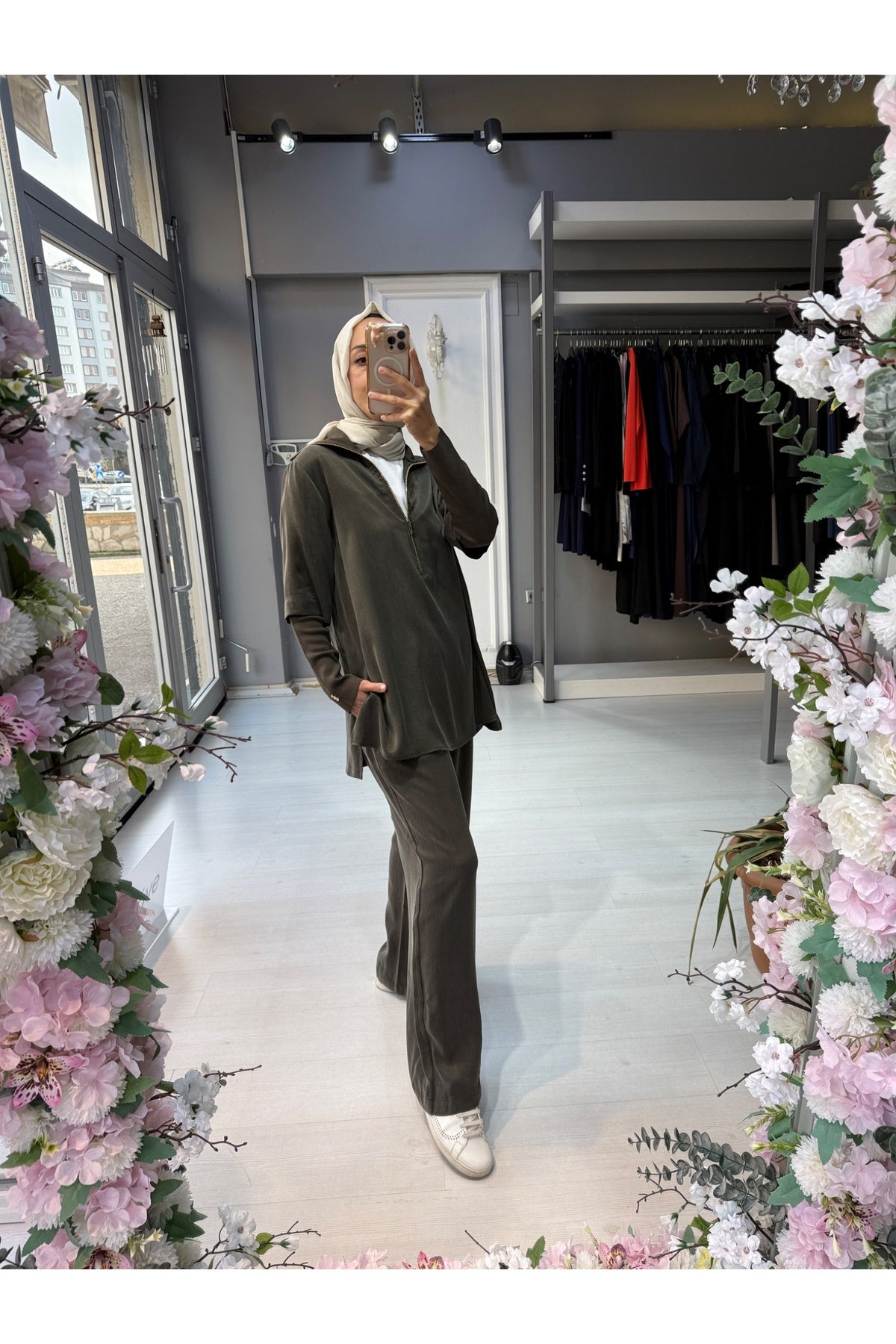 Miss Dalida Yakası Ve Kolları Triko Cupro Tunik