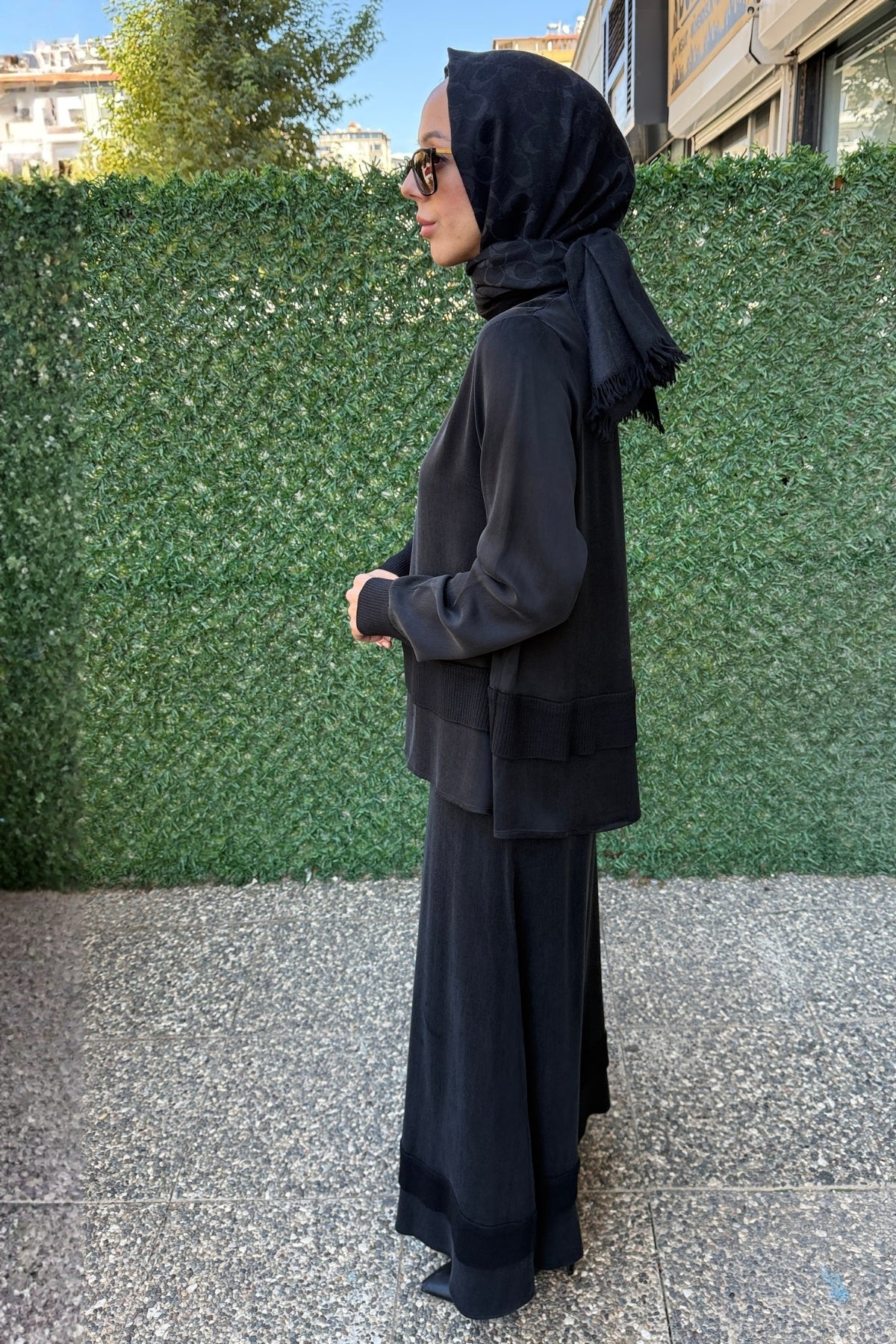 Miss Dalida Triko Detaylı Cupra Tunik