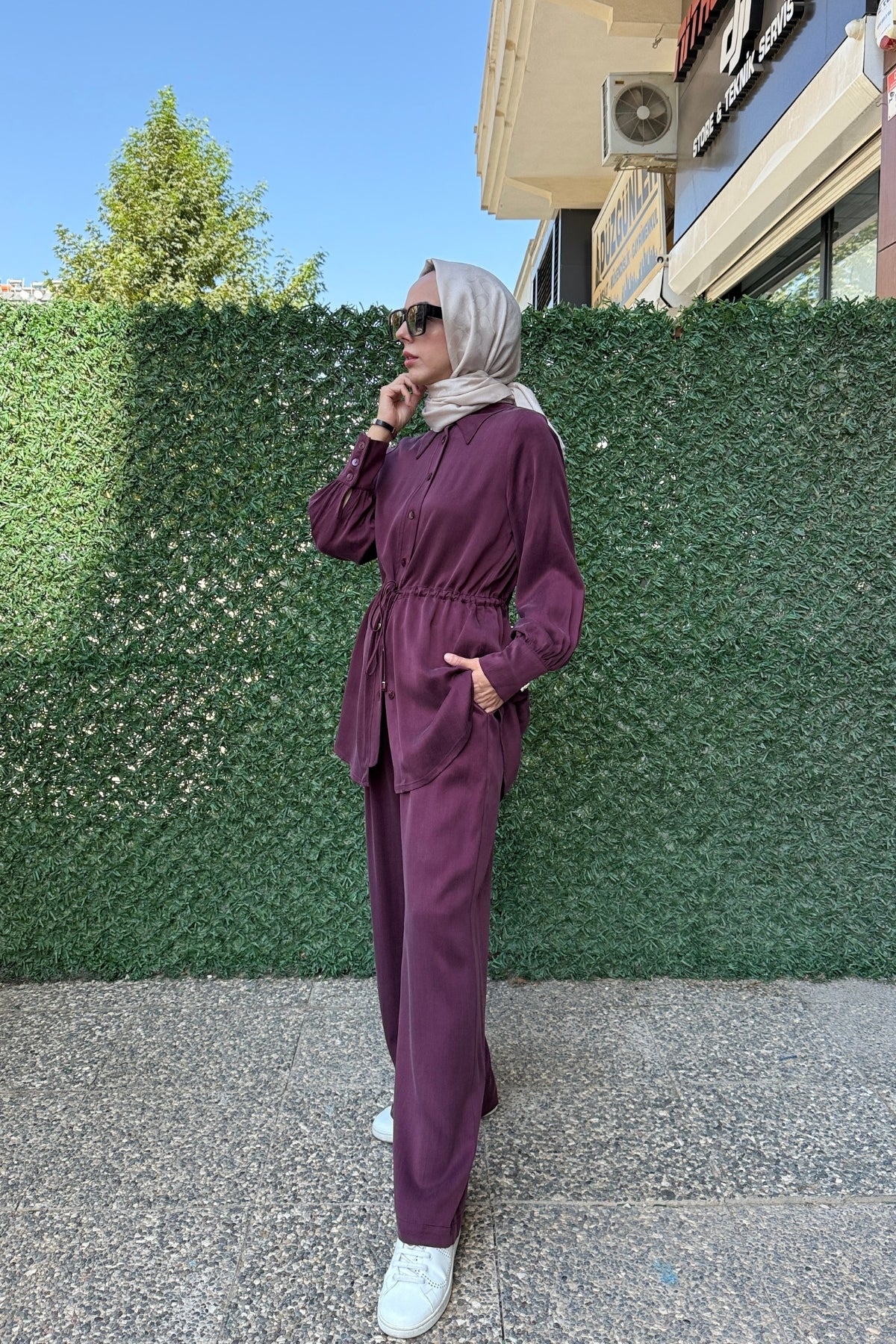 Miss Dalida Bol Paça Cupra Pantolon