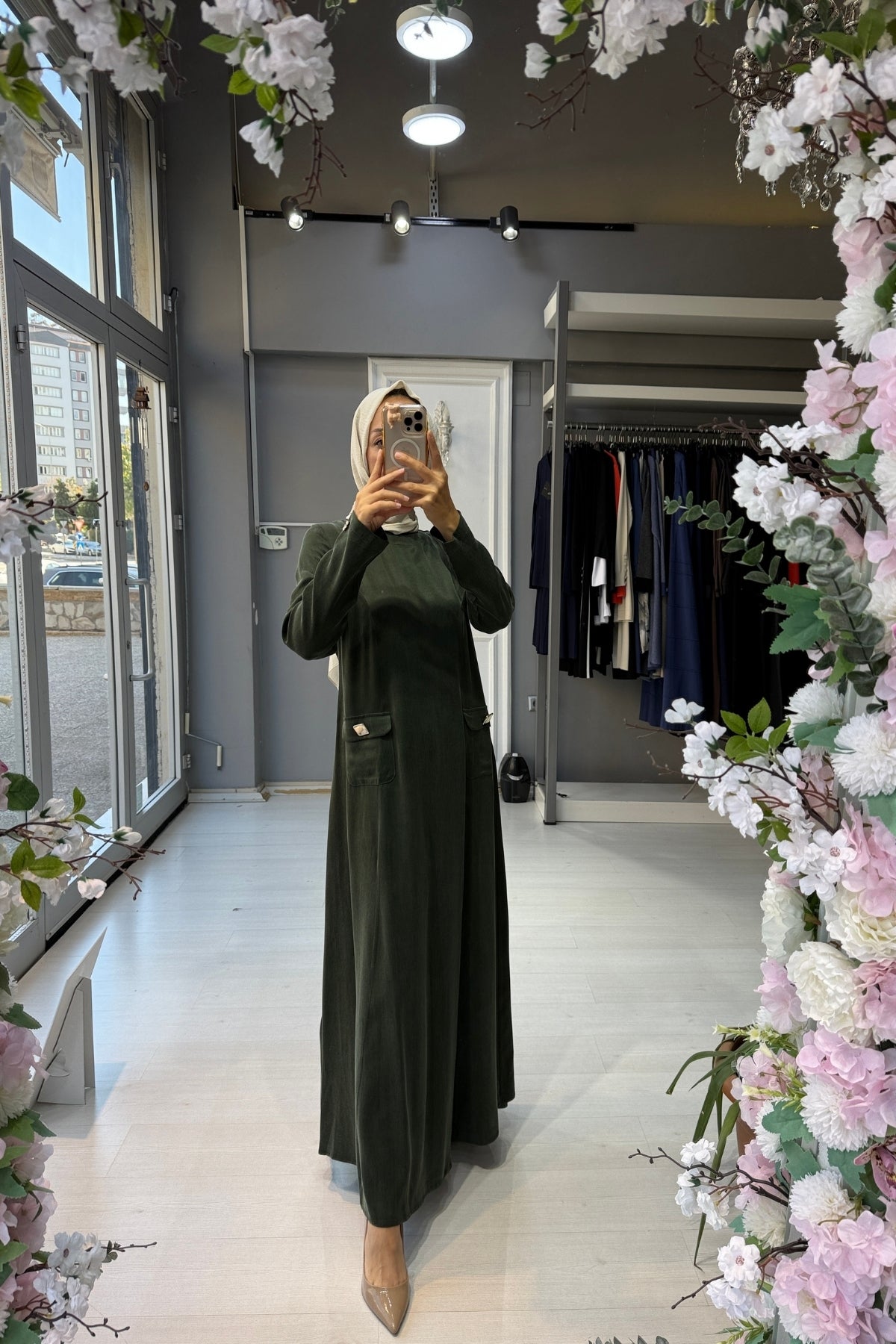 Miss Dalida Cupro Elbise