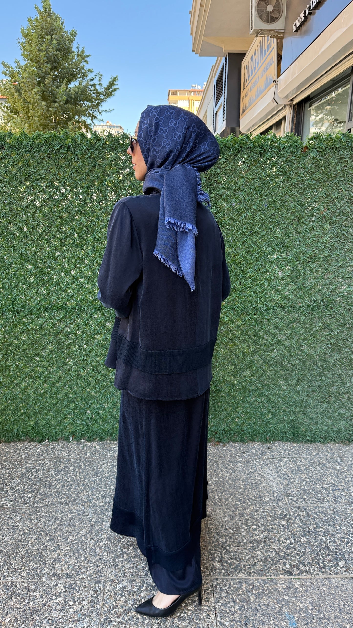 Miss Dalida Triko Detaylı Cupra Tunik