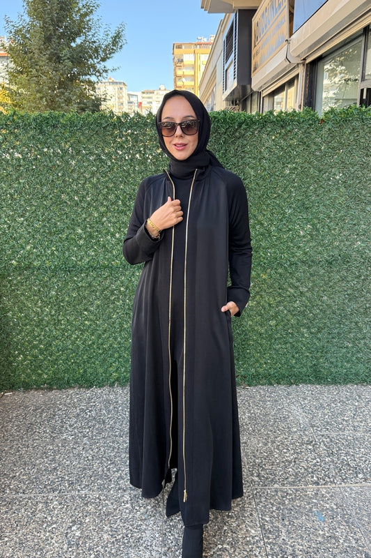 Miss Dalida Cupra Fermuarlı Kap