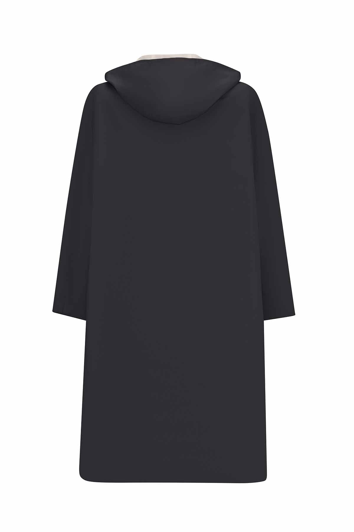 Miss Dalida Hafif Yumoş Siyah Mont