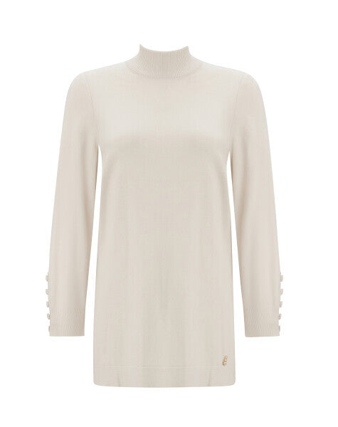 Miss Dalida Uzun Kollu Triko Tunik