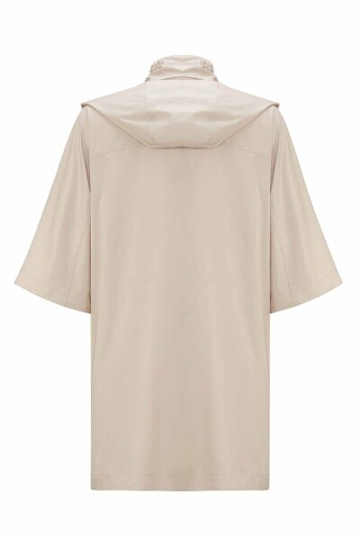 Miss Dalida Astarlı Desenli Kumaş  Yağmurluk